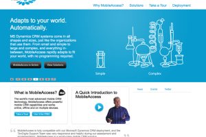 Content strategy and copywriting for revamped software company website.