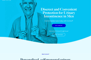 Copywriting and UX writing for new medical device website.