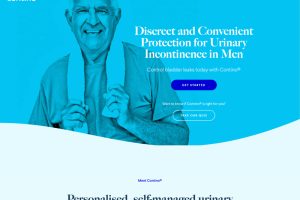 Copywriting and UX writing for new medical device website.