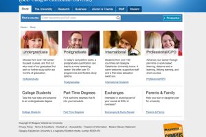Content strategy and web writing for redesigned website.