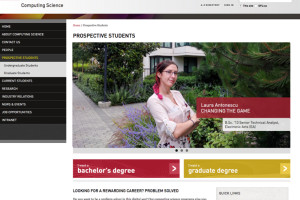 Web writing for revamped program website.