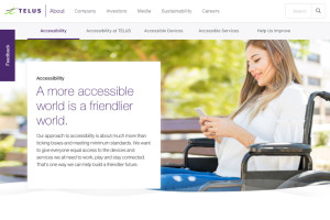 Content strategy and copywriting for new Accessibility website.