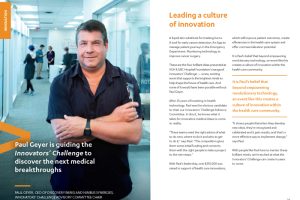 Series of stories for 2018 annual report.