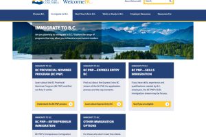 Content strategy support and web writing for Welcome BC website rewrite.